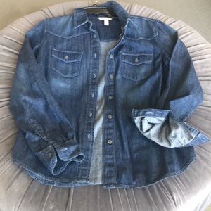 Ming Jeans-Denim shirt long sleeves size M